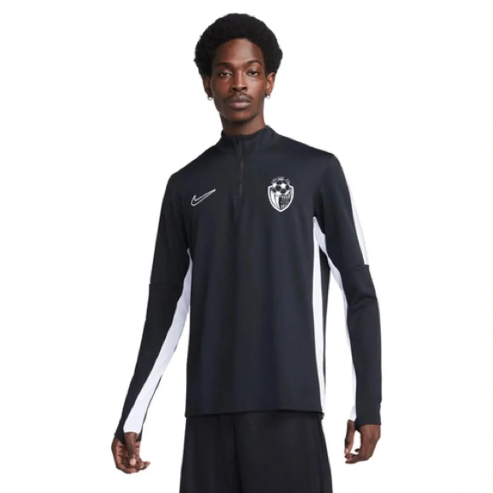 Nike Dri-FIT Irvine FC‎ Black 1/4 Zip Size: L